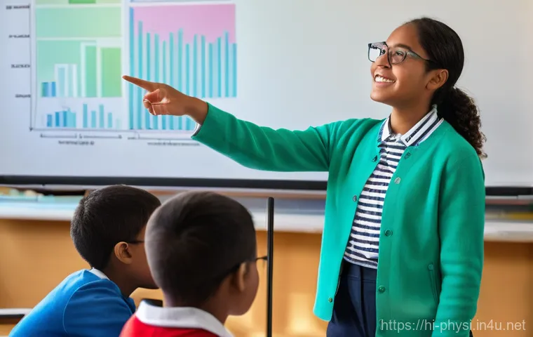 물리학과 물리 교육의 차이 - **Prompt: The Deep Dive of Discovery**
    A focused female physicist, embodying intense concentrati...