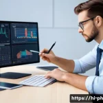 물리학자 이직 성공 전략 - **Prompt 1: The Analytical Data Scientist**
    "A young adult, with a focused and determined expres...